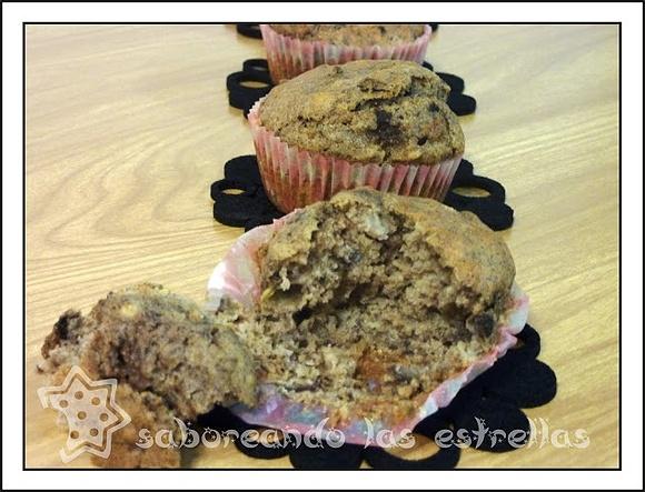 Muffins de morcilla
