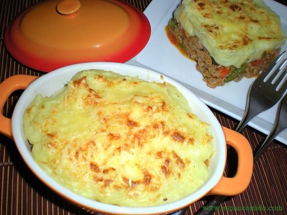 Cottage pie - Pastel de carne