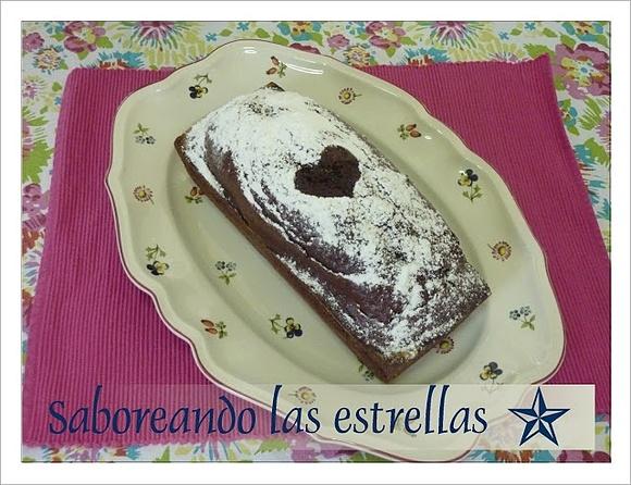 Bizcocho de yogur y chocolate