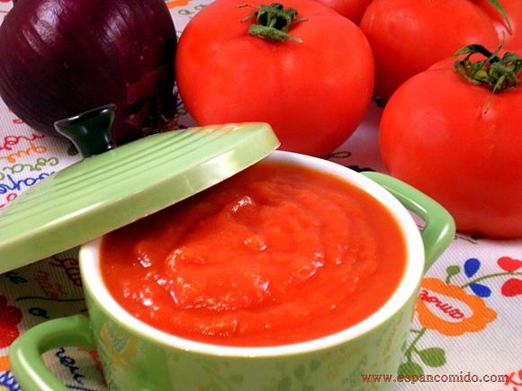 Salsa de tomate casera