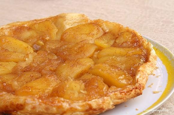 Tarta tatin de manzana