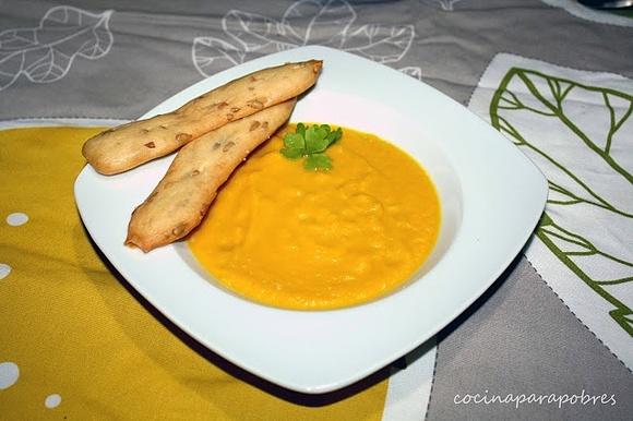 Crema de verduras, pollo con salsa, natillas y sorbete de frutas para thermomix tm5