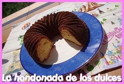 Bundt cake de vainilla y nata