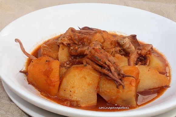 Potaje guisado con patatas