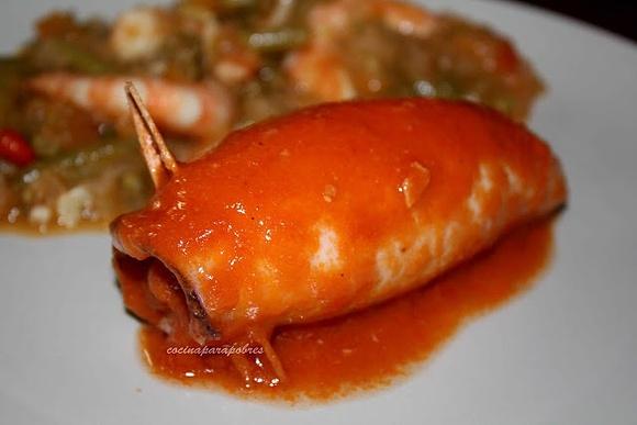 Calamares rellenos