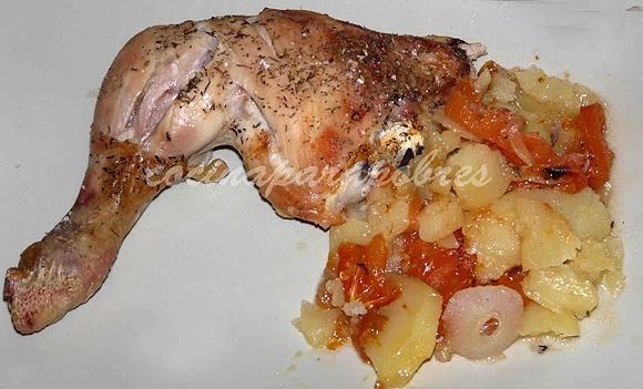 Cuarto trasero al Horno