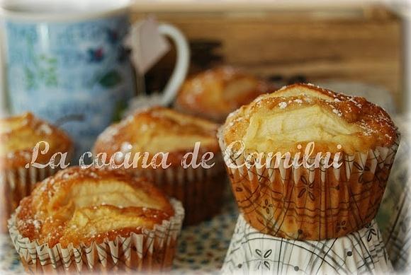 Muffins con manzana