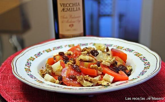Ensalada balsámica de tomate