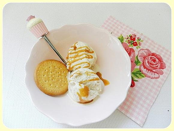 Helado de plátano