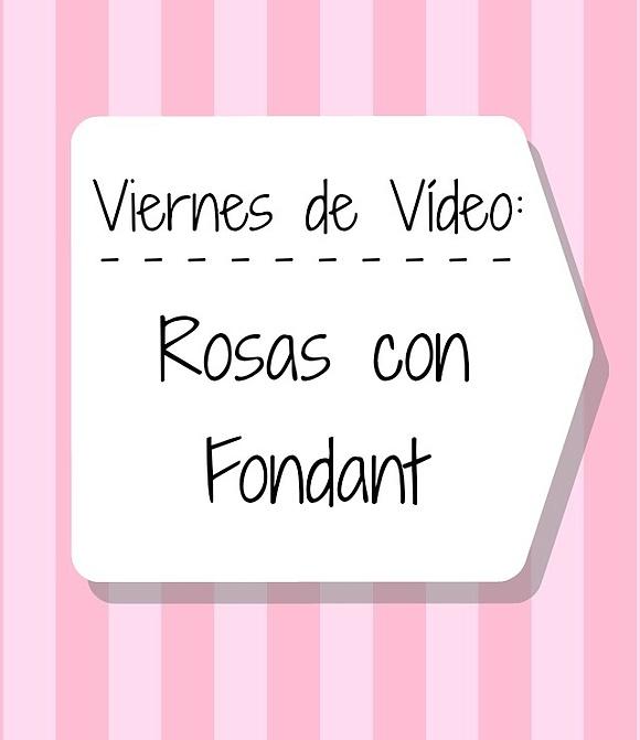 Cómo hacer rosas con fondant