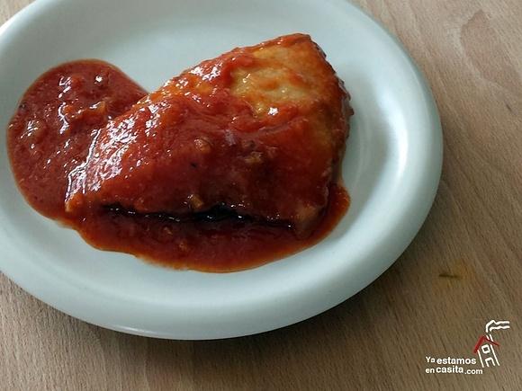 Bonito del Norte con tomate y jengibre