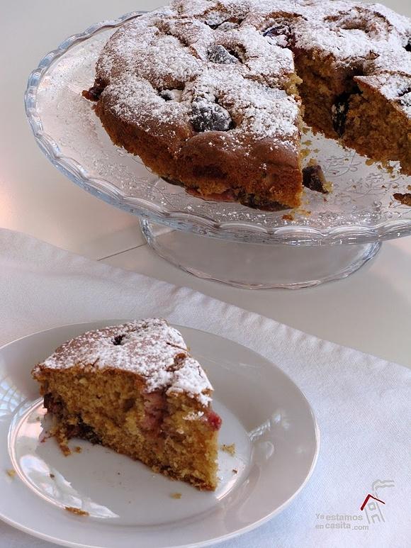 Tarta de higos con aceite de oliva