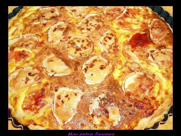 Quiché de bacalao