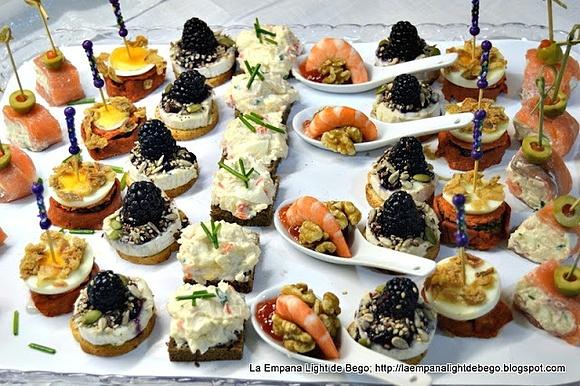 Canapés variadios fáciles y rápidos: 5 tipos