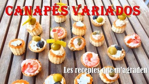 Canapés rápidos para fiestas