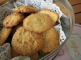 Galletas de avena aromatizadas con naranja