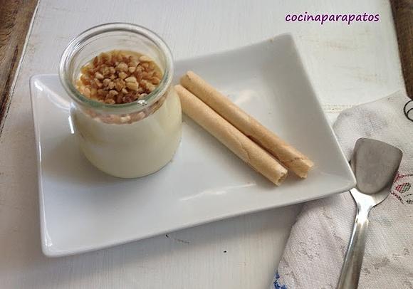 Vasitos de turrón con Thermomix