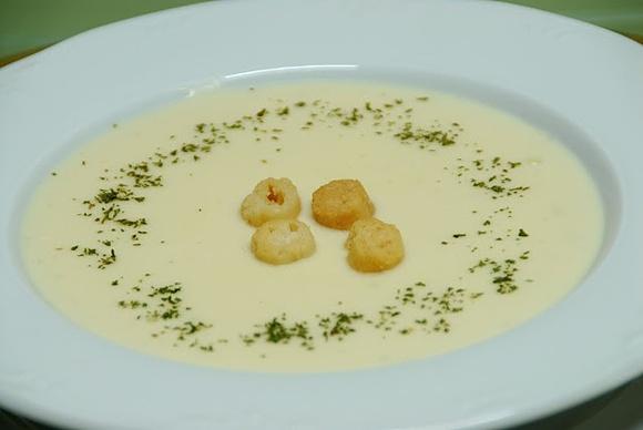 Crema de coliflor con Thermomix