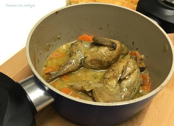 Codornices escabechadas