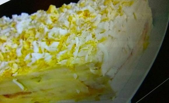 Pastel de atún frío