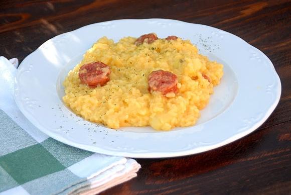 Arroz a lo pobre con Thermomix