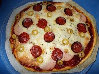 Pizza casera uhlú