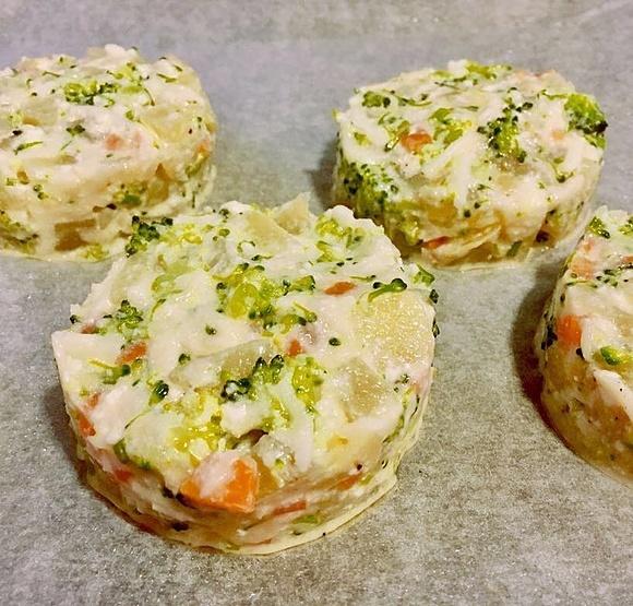 Medallones de verduras