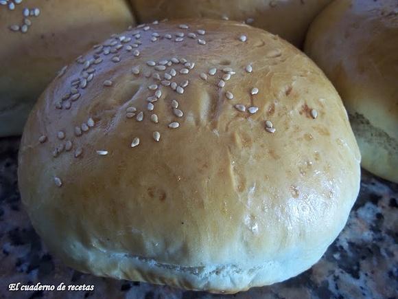 Pan de hamburguesas