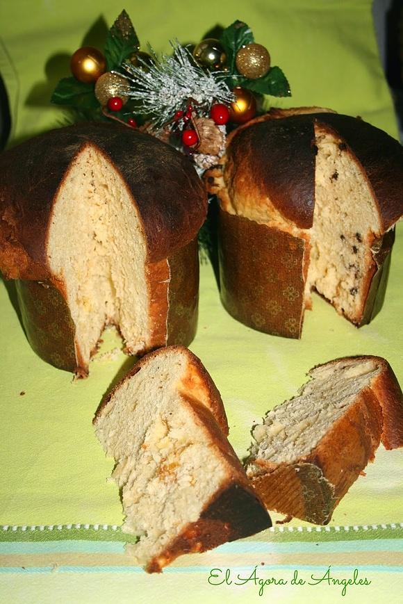Panettone clásico con panificadora