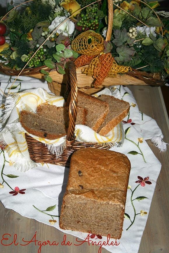 Pan integral de miel y nueces