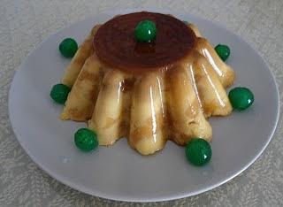 Flan de bizcochos de soletilla