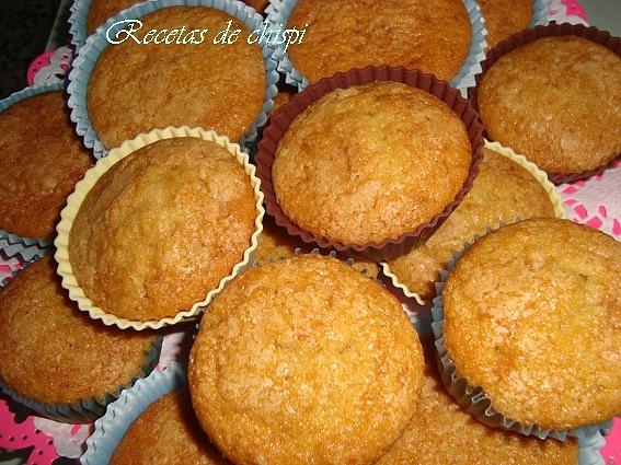 Magdalenas de turrón