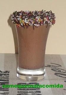 Chupito de nutella