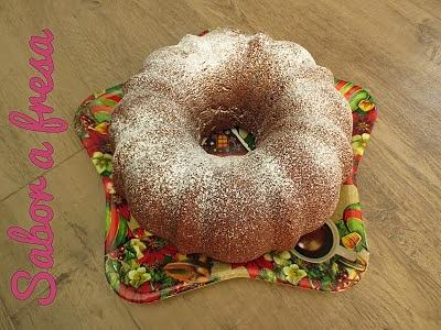 Bundt cake de turrón Jijona
