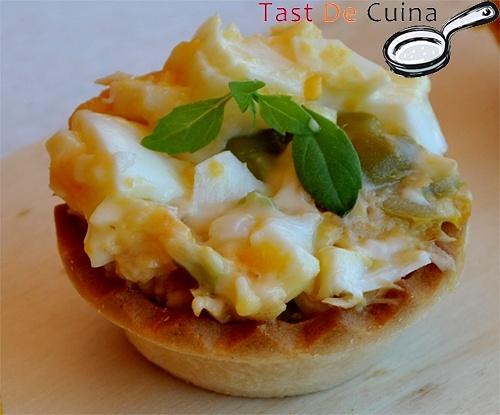 Cassoletes de aperitiu