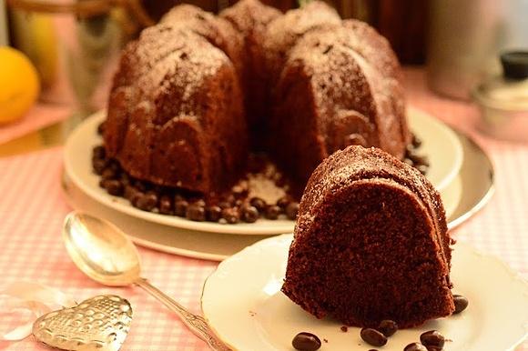 Bizcocho de chocolate y remolacha