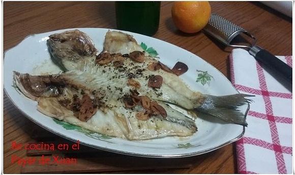 Dorada a la espalda
