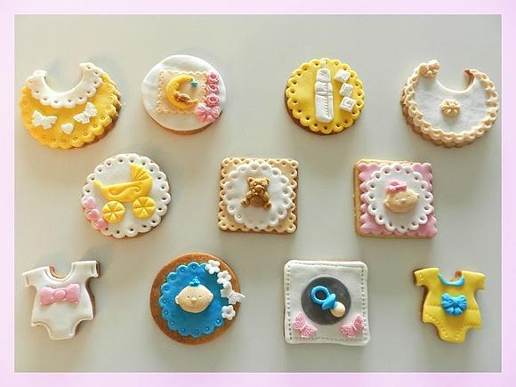 Galletas para baby shower