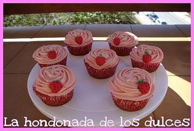 Cupcakes de fresa