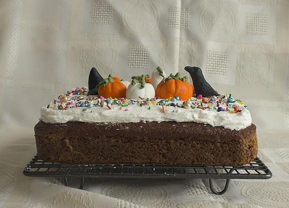 Bizcocho de Calabaza con Crema de Queso