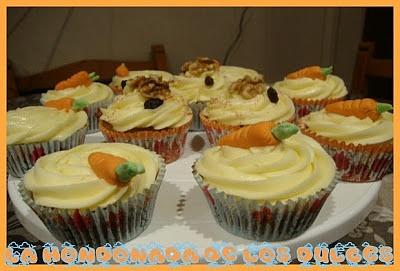 Cupcakes de zanahoria