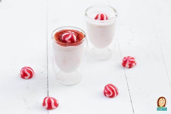 Gotets de mousse de petit suisse