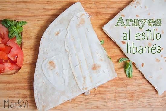 Arayes al estilo libanés