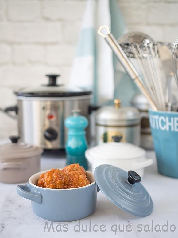 Albóndigas en Slow Cooker sin freír