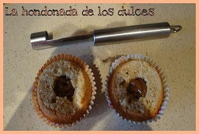 Cupcakes de galletas María y dulce de leche