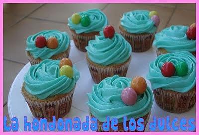 Cupcakes para una feliz cumpleaño
