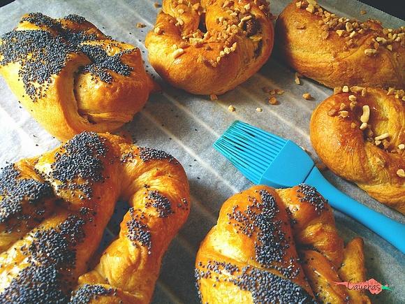 Croissants rellenos