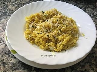 Risotto quatro quesos en olla gm