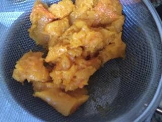 Bolitas de calabaza y coco en thermomix y tradicional