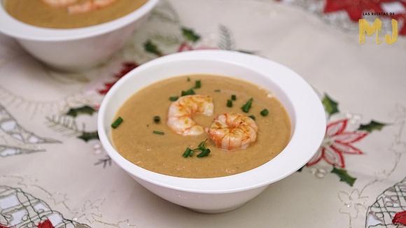 Crema de marisco para navidad